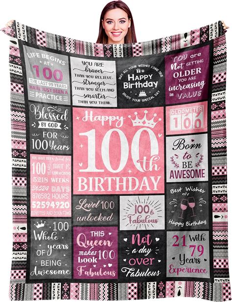 gifts for 100th birthday female|More.